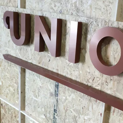 RAL Painted Coloured 3D Letters